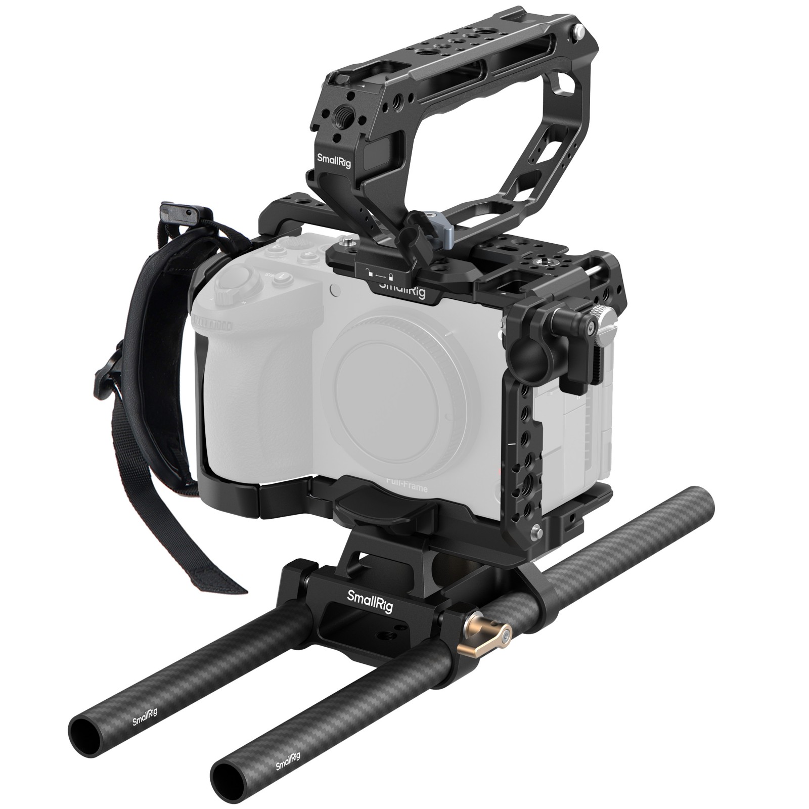 SmallRig HawkLock Pro cage and dual rod kit